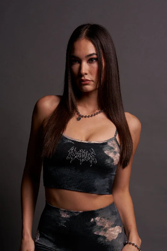 Instant Discount Hesh Everson "Everson Seamless" Huxley Bra in Sandstorm Marble Wash