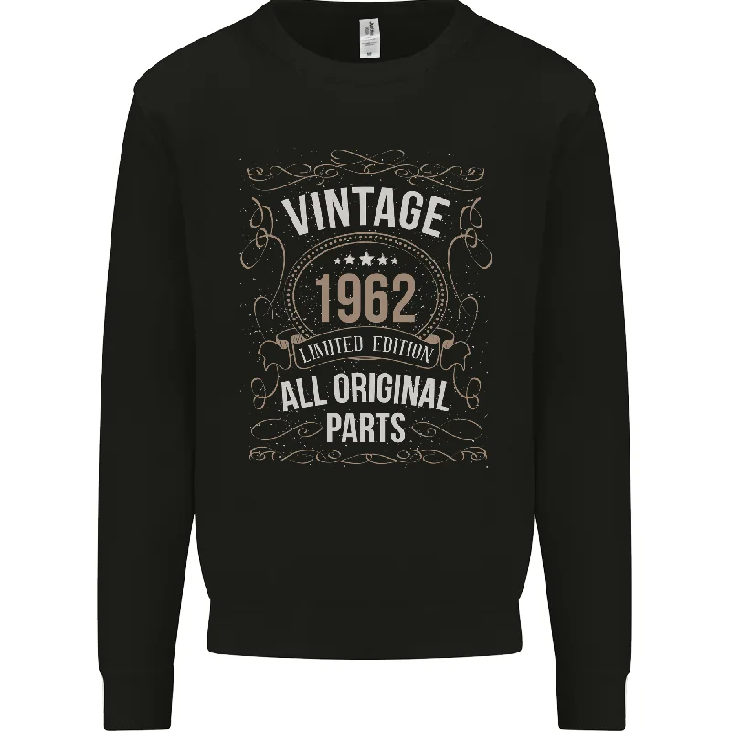 Hurry In fitted workout sweatshirt62nd Birthday Limited Edition 1962 Mens Sweatshirt Jumper Hurry In fitted workout sweatshirt62nd Birthday Limited Edition 1962 Mens Sweatshirt Jumper