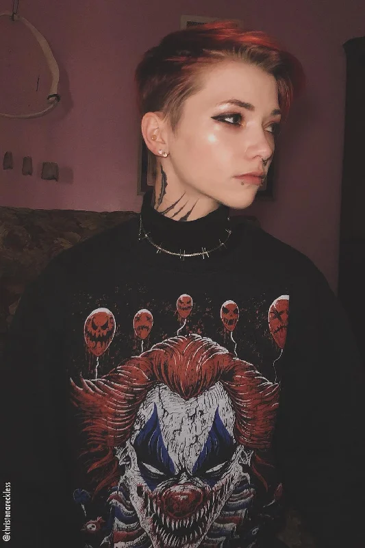 Unmissable Offer Killer Clowncore Sweatshirt
