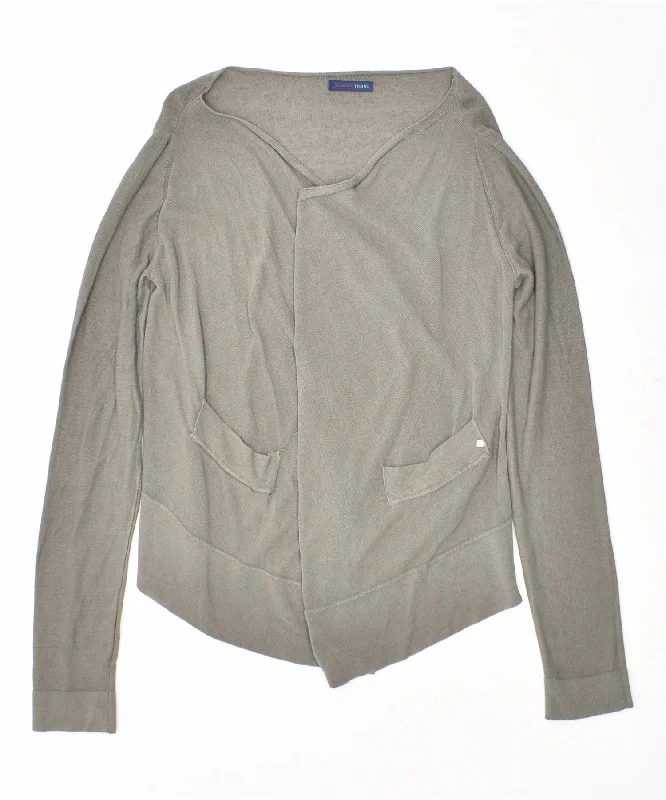 Price Break relaxed fit hoodieTRUSSARDI Womens Cardigan Sweater UK 12 Medium Grey Viscose Price Break relaxed fit hoodieTRUSSARDI Womens Cardigan Sweater UK 12 Medium Grey Viscose