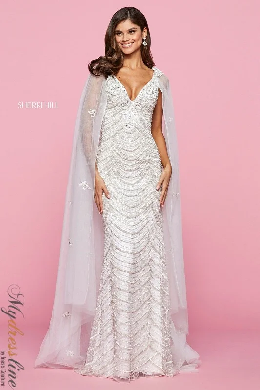Super Bargain A-line dressSherri Hill 53612