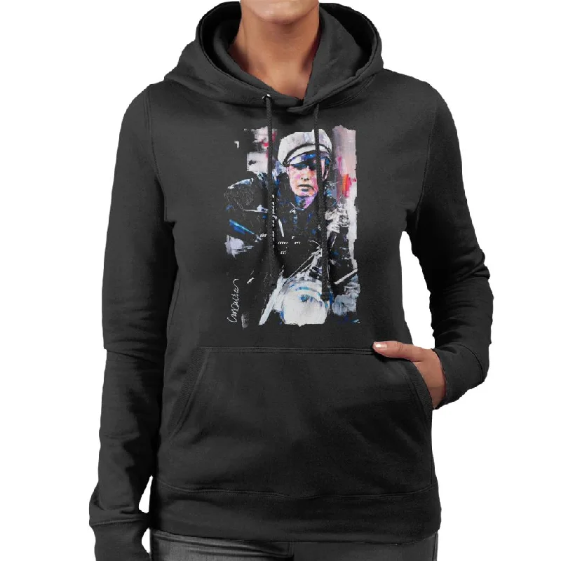 Best Seller eco-friendly fitness hoodieSidney Maurer Original Portrait Of Marlon Brando The Wild One Women's Hooded Sweatshirt Best Seller eco-friendly fitness hoodieSidney Maurer Original Portrait Of Marlon Brando The Wild One Women's Hooded Sweatshirt