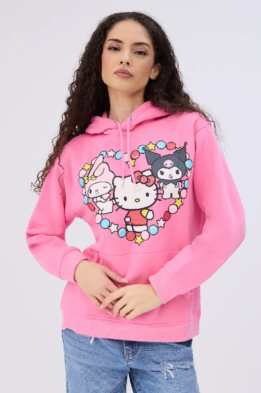 performance hoodie for gymHello Kitty And Friends Graphic Hoodie