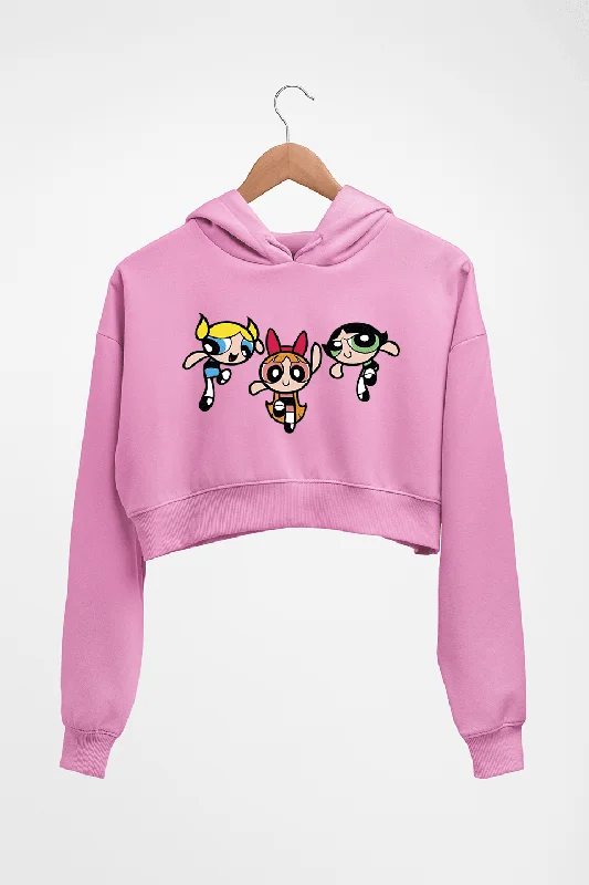 Can't Miss sporty hoodiePowerpuff Girls Crop HOODIE FOR WOMEN
