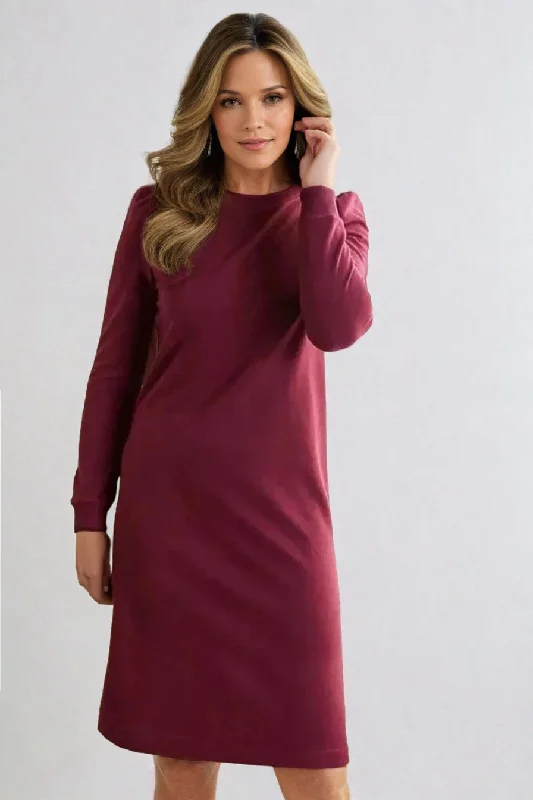Limited Edition Puff Sleeve Sweatshirt Dress
