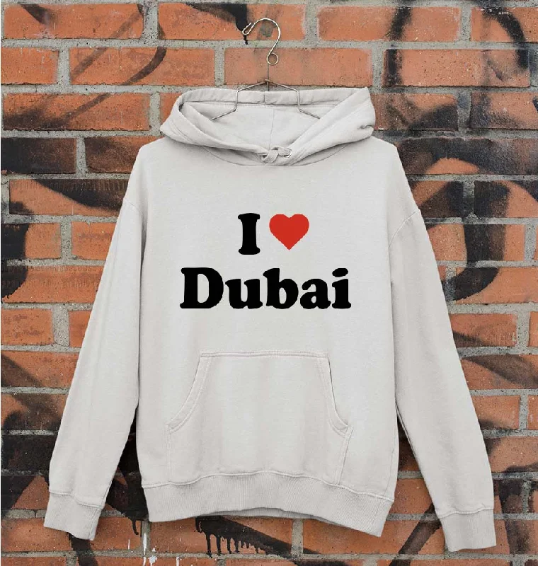 Crazy Savings soft sports hoodieI Love Dubai Unisex Hoodie for Men/Women