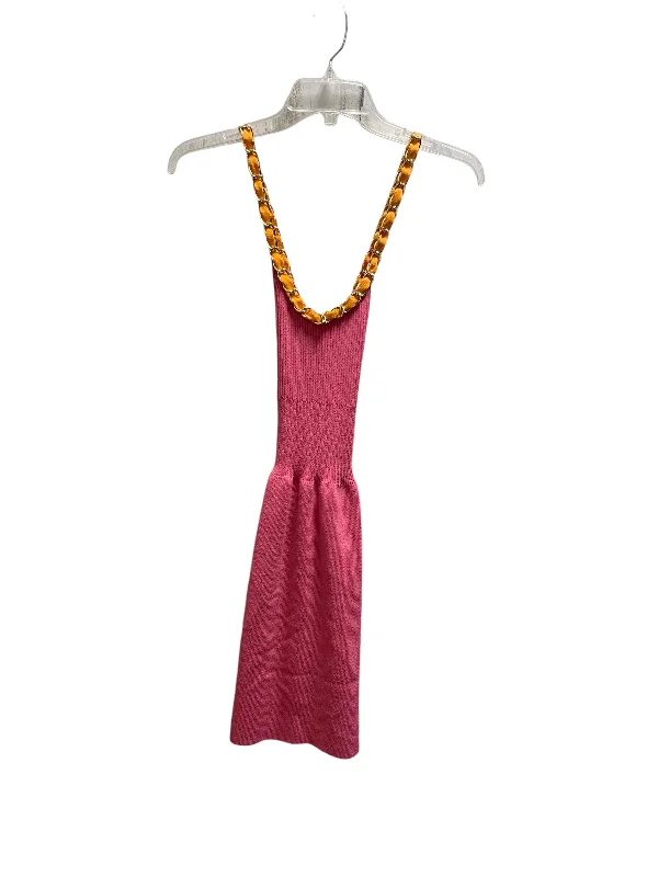 Season Finale Sale Dress Casual Short By Zara In Coral, Size: S