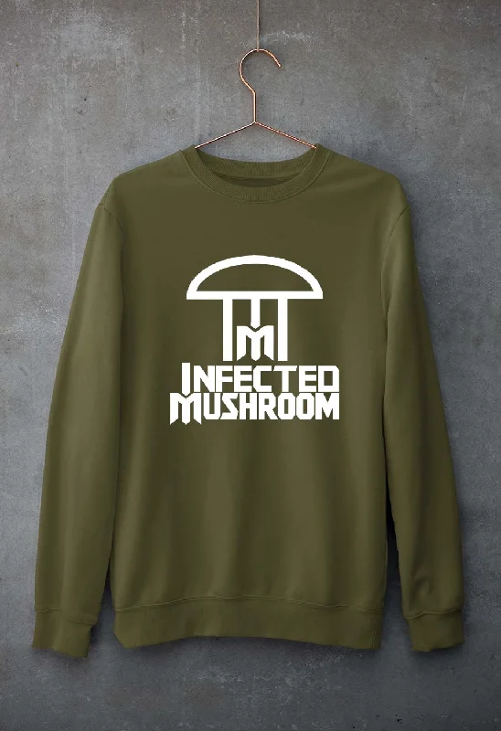 athletic casual sweatshirtInfected Mushroom Unisex Sweatshirt for Men/Women