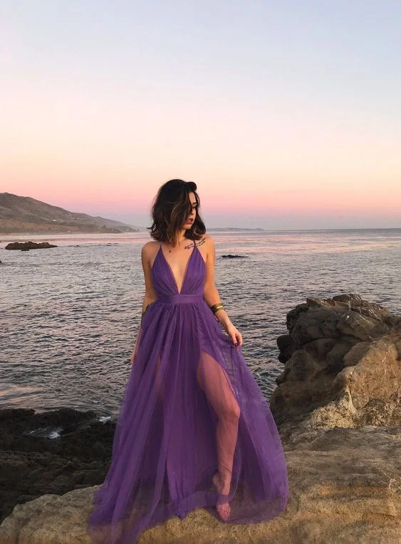 Best Seller stylish party dressPurple Long Prom Dresses for Women Party Sexy Split Evening Dress,DP761 Best Seller stylish party dressPurple Long Prom Dresses for Women Party Sexy Split Evening Dress,DP761