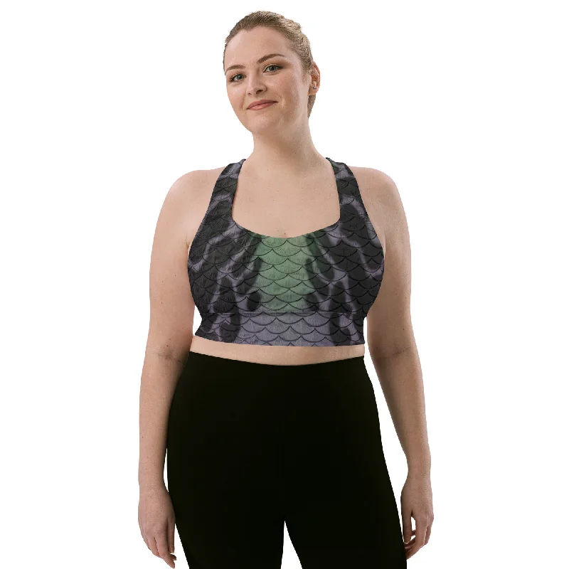 Midnight Madness Scylla Longline Sports Bra