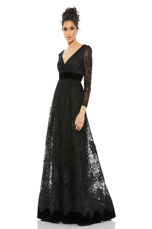 Deal Dash elegant maxi dressMac Duggal 67861