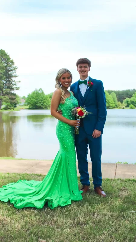 Buy Now vintage-inspired dressGreen One Shoulder Mermaid Long Prom Dress Formal Party Dress,DP739 Buy Now vintage-inspired dressGreen One Shoulder Mermaid Long Prom Dress Formal Party Dress,DP739
