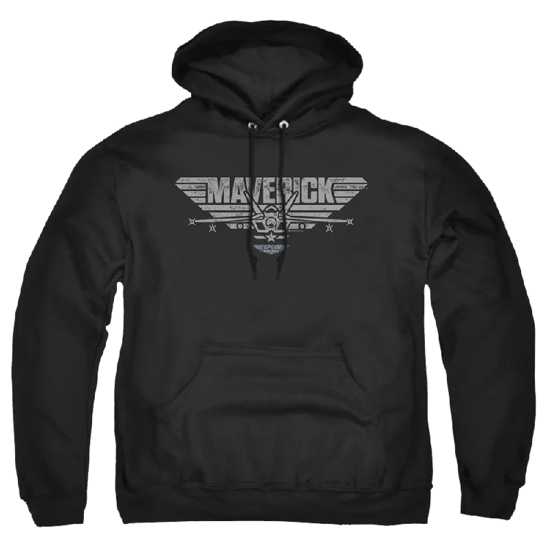Price Meltdown comfy hoodieTop Gun Maverick Maverick Plane Logo - Pullover Hoodie
