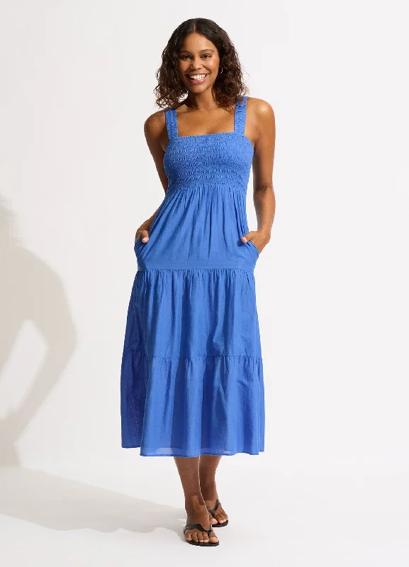 New Markdowns Faithful Midi - Azure