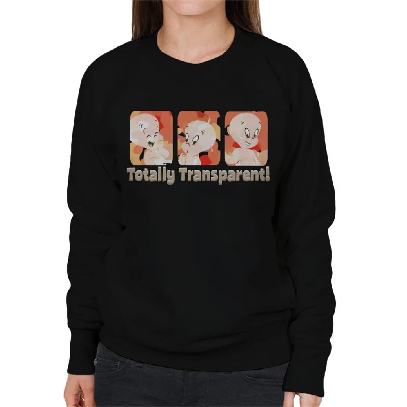 Seasonal Sale high-quality athletic sweatshirtCasper The Friendly Ghost Totally Transparent Women's Sweatshirt Seasonal Sale high-quality athletic sweatshirtCasper The Friendly Ghost Totally Transparent Women's Sweatshirt