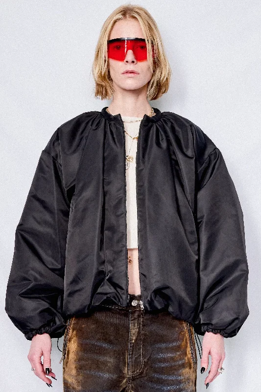 Unbeatable Prices Black Quilted Reversible Padded Jumper