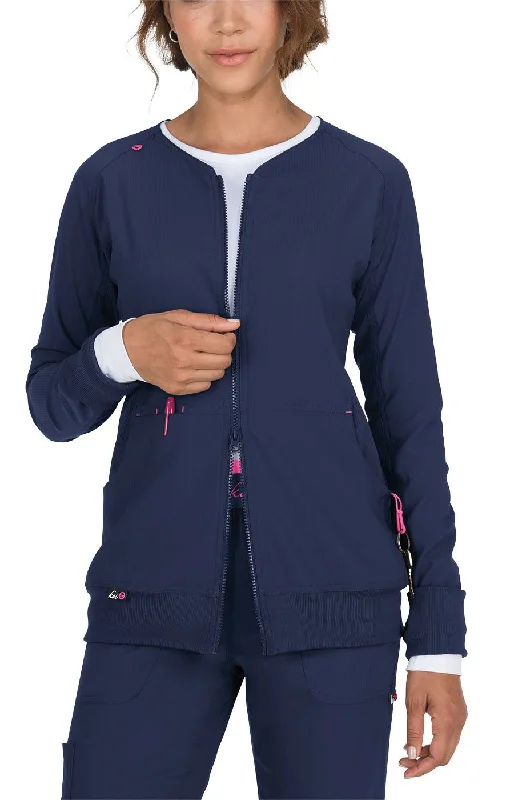 Discount Mania koi Lite Clarity Women's 3-Pocket Stretch Jacket