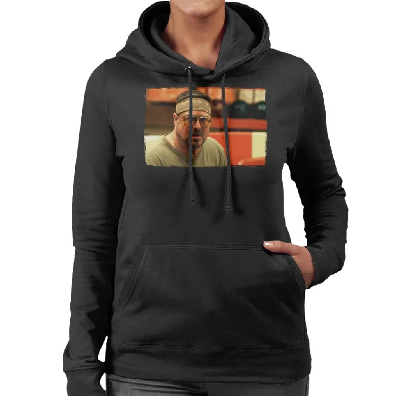 cool graphic hoodieThe Big Lebowski Walter Sobchak Sweatband Women's Hooded Sweatshirt