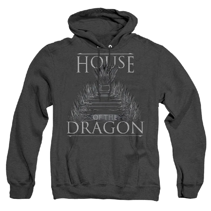 Price Drop classic hoodieHouse of the Dragon Sword Throne - Heather Pullover Hoodie