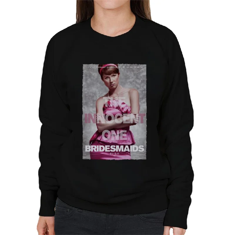 Time-Limited Offer oversized sports sweatshirtBridesmaids Becca Movie Poster The Innocent Ones Women's Sweatshirt Time-Limited Offer oversized sports sweatshirtBridesmaids Becca Movie Poster The Innocent Ones Women's Sweatshirt
