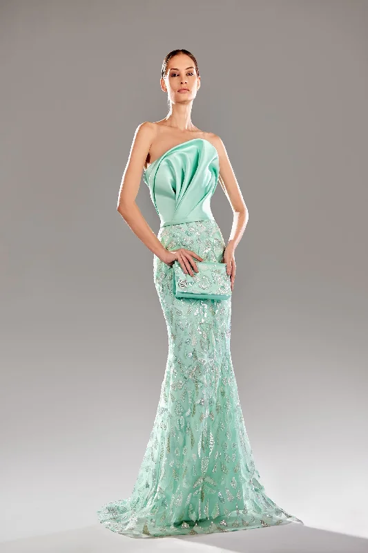 Year-End Sale A-line dressReverie Couture SP2488