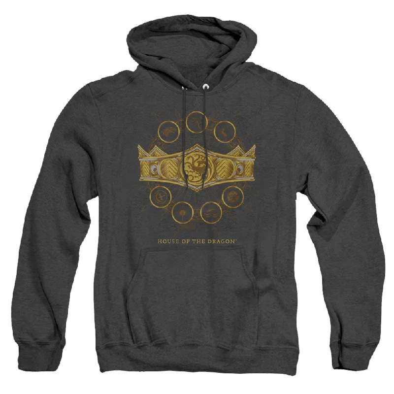 Holiday Sale soft hoodieHouse of the Dragon Crown - Heather Pullover Hoodie