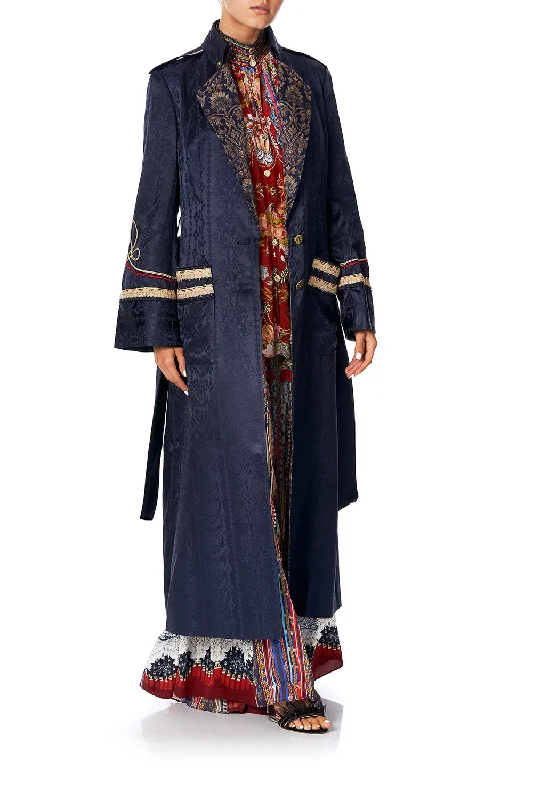 Inventory Reduction LONG MILITARY COAT THIS CHARMING WOMAN