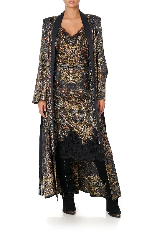 Holiday Sale KIMONO COAT WITH SPLITS ABINGDON PALACE