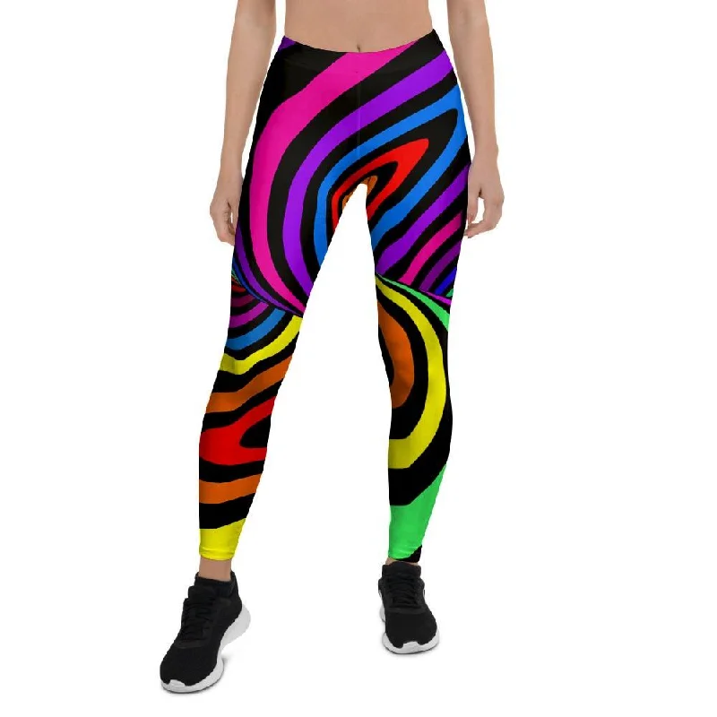 Final Markdown Abstract Colorful Psychedelic Women's Leggings